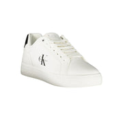 Calvin Klein White Leather Women Sneaker