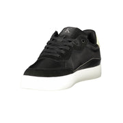 Calvin Klein Black Leather Men Sneaker