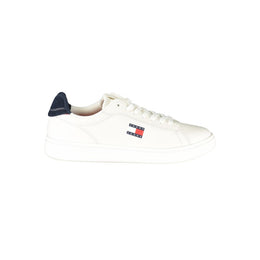 Tommy Hilfiger White Polyester Sneaker