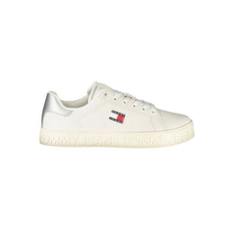 Tommy Hilfiger White Polyester Sneaker