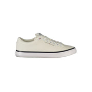 Tommy Hilfiger White Polyester Sneaker