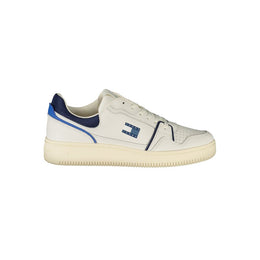 Tommy Hilfiger White Polyester Sneaker