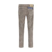 Jacob Cohen Gray Cotton Casual Pants