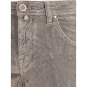 Jacob Cohen Gray Cotton Casual Pants