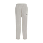 Balenciaga White Polyester Joggers (Workout Pants)