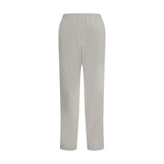 Balenciaga White Polyester Joggers (Workout Pants)