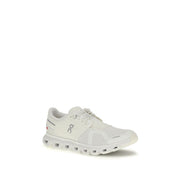 ON White Recycled Polyester Athletic Sneakers