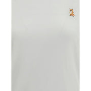 Maison Kitsuné White Cotton T-Shirt