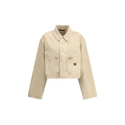 Balenciaga Beige Cotton Denim Jacket