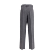 P.A.R.O.S.H. Gray Elastane Casual Pants
