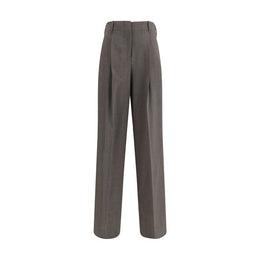 P.A.R.O.S.H. Gray Elastane Dress Pants