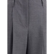 P.A.R.O.S.H. Gray Elastane Casual Pants