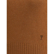 Ami Paris Brown Cashmere Sweatshirt