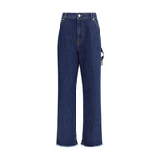 Darkpark Blue Cotton Jeans Denim