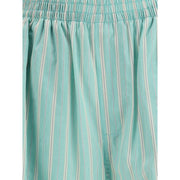 Balenciaga Green Copper Bermuda Shorts