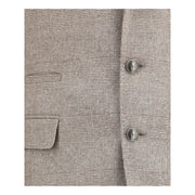 Brunello Cucinelli Beige Silk Two-Piece Suit