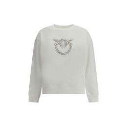 PINKO White Cotton Sweatshirt