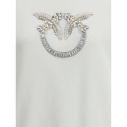 PINKO White Cotton Sweatshirt