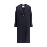 Lardini Black Cashmere Coat