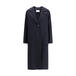 Lardini Black Cashmere Coat