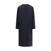 Lardini Black Cashmere Coat