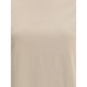 Brunello Cucinelli Beige Elastane T-Shirt