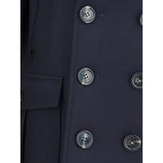 Dsquared² Blue Wool Coat