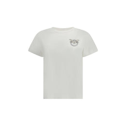 PINKO White Cotton T-Shirt