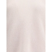Forte_Forte White Wool Cashmere Sweater