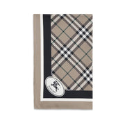 Burberry Beige Silk Scarf