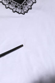 Dolce & Gabbana White Cotton DG Heart Logo Embroider T-shirt