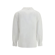 Saint Laurent White Cotton Dress Shirt