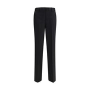 Lardini Black Wool Dress Pants