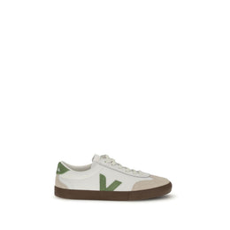Veja White Leather Low Top Sneakers