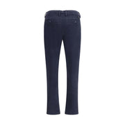 Jacob Cohen Blue Cotton Casual Pants
