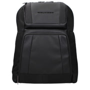 Piquadro Black Nylon Backpack