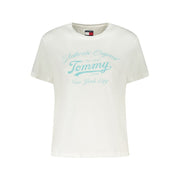 Tommy Hilfiger White Cotton T-Shirt
