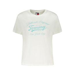 Tommy Hilfiger White Cotton T-Shirt