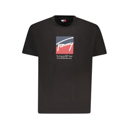 Tommy Hilfiger Black Cotton T-Shirt