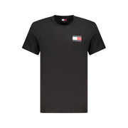 Tommy Hilfiger Black Cotton T-Shirt