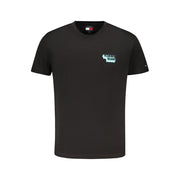 Tommy Hilfiger Black Cotton T-Shirt