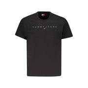 Tommy Hilfiger Black Cotton T-Shirt