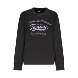 Tommy Hilfiger Black Cotton Sweatshirt