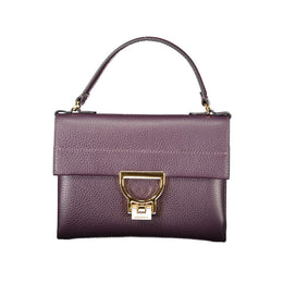 Coccinelle Purple Leather Women Handbag