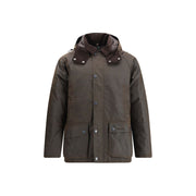 Barbour Brown Cotton Rain Coat