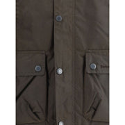 Barbour Brown Cotton Rain Coat