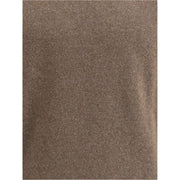 Brooksfield Brown Fleece Wool Turtleneck