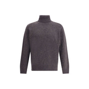 Brooksfield Multicolor Fleece Wool Turtleneck