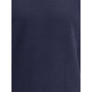 Brooksfield Blue Fleece Wool Turtleneck