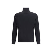 ZEGNA Black Cashmere Turtleneck